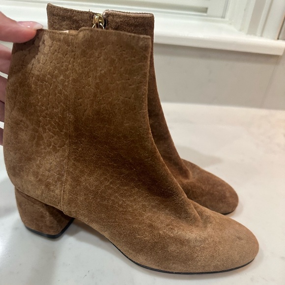 AGL Veta Brown Suede Booties Size 36.5 (US 6.5) New Without Box - Picture 6 of 11